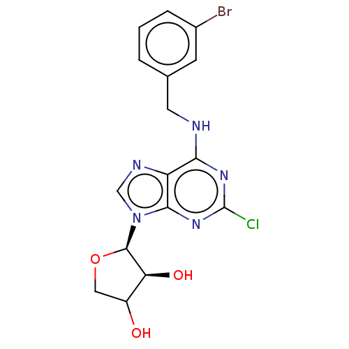 Chemical structure of BindingDB Monomer ID 156374