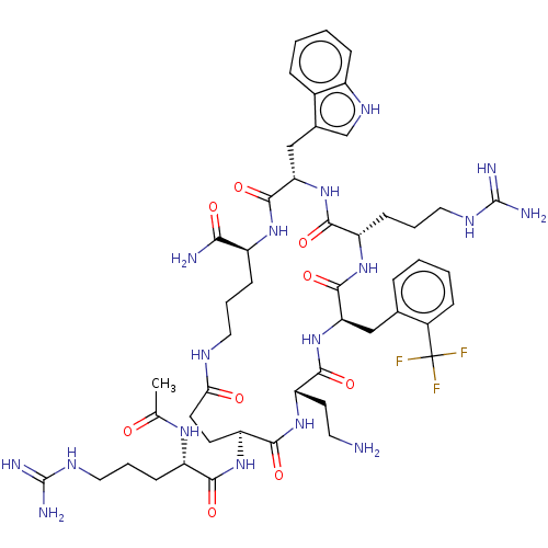 Chemical structure of BindingDB Monomer ID 160167