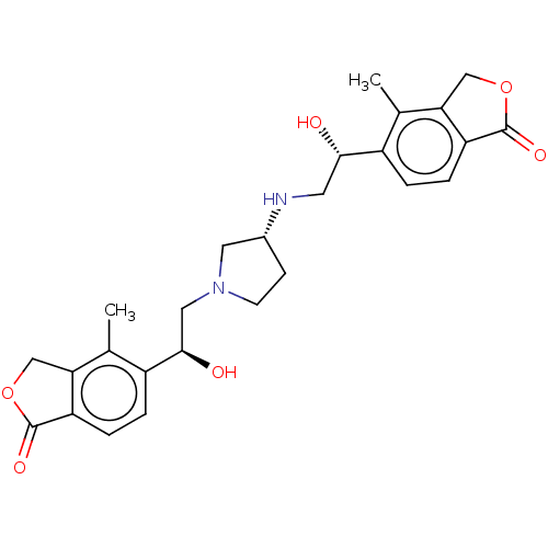 Chemical structure of BindingDB Monomer ID 161031