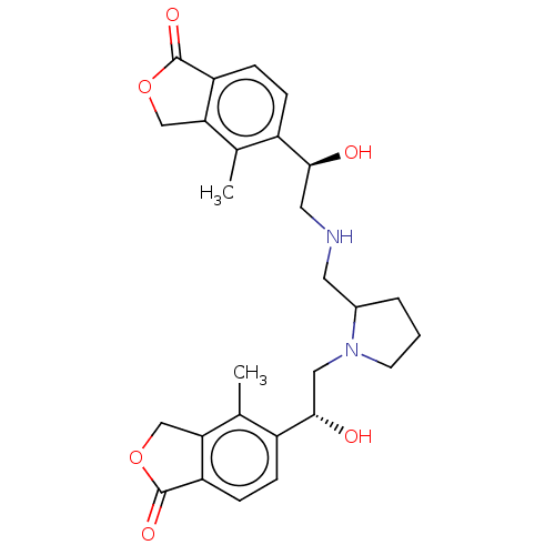 Chemical structure of BindingDB Monomer ID 161033