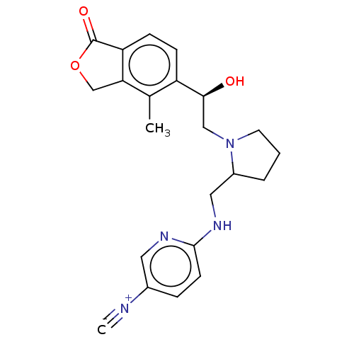 Chemical structure of BindingDB Monomer ID 161043