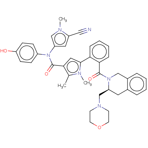 Chemical structure of BindingDB Monomer ID 161616