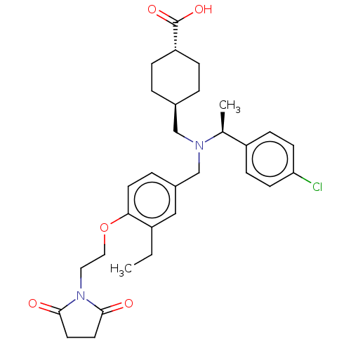 Chemical structure of BindingDB Monomer ID 166516