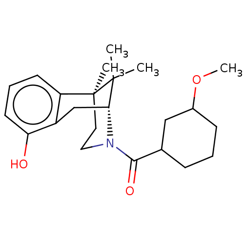 Chemical structure of BindingDB Monomer ID 166718