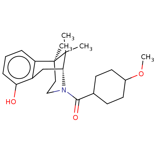 Chemical structure of BindingDB Monomer ID 166725