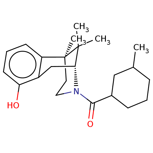 Chemical structure of BindingDB Monomer ID 166742