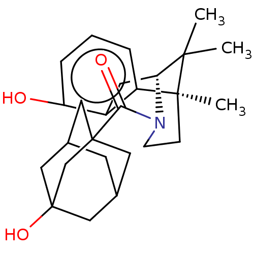 Chemical structure of BindingDB Monomer ID 166748