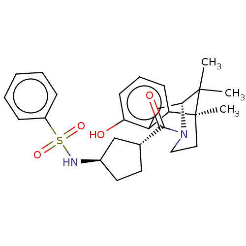 Chemical structure of BindingDB Monomer ID 166805