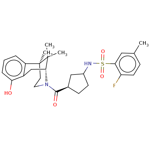 Chemical structure of BindingDB Monomer ID 166861