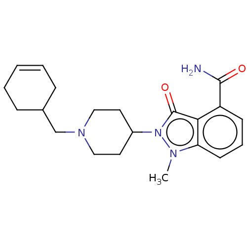 Chemical structure of BindingDB Monomer ID 167427