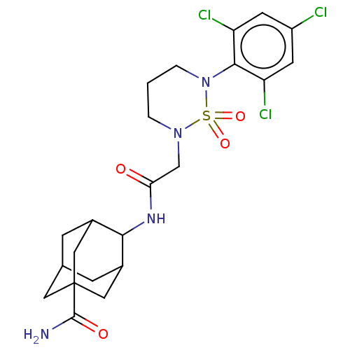 Chemical structure of BindingDB Monomer ID 167438