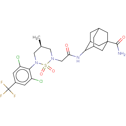 Chemical structure of BindingDB Monomer ID 167450