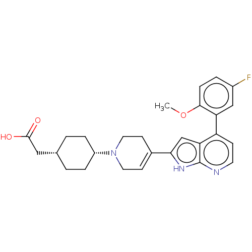 Chemical structure of BindingDB Monomer ID 167797