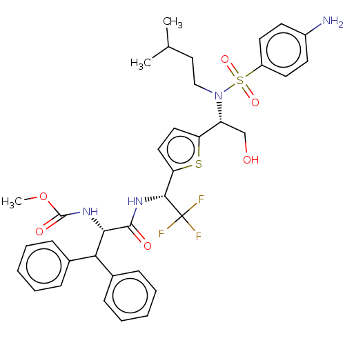 Chemical structure of BindingDB Monomer ID 180201