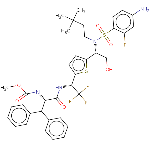 Chemical structure of BindingDB Monomer ID 180216