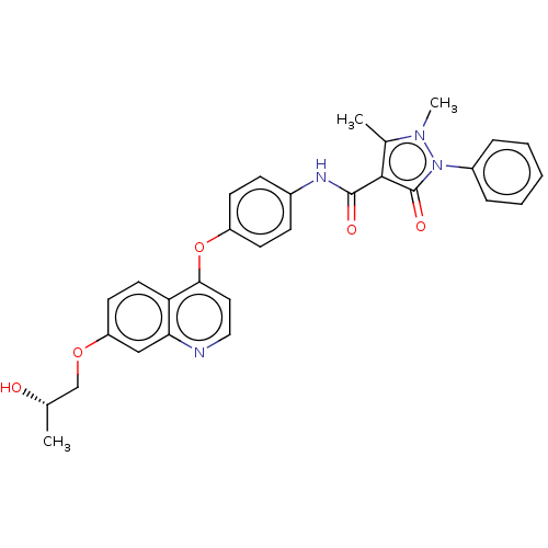 Chemical structure of BindingDB Monomer ID 180281