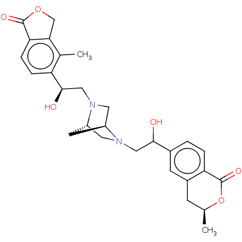 Chemical structure of BindingDB Monomer ID 181764