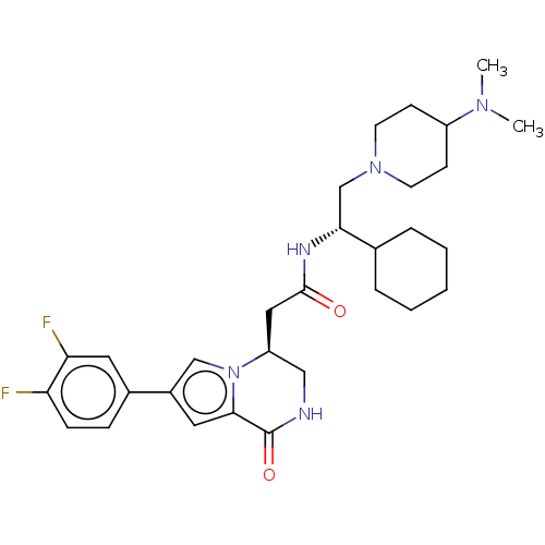 Chemical structure of BindingDB Monomer ID 182823