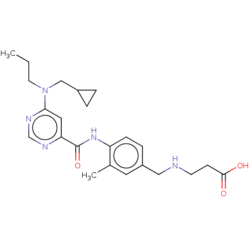 Chemical structure of BindingDB Monomer ID 183699