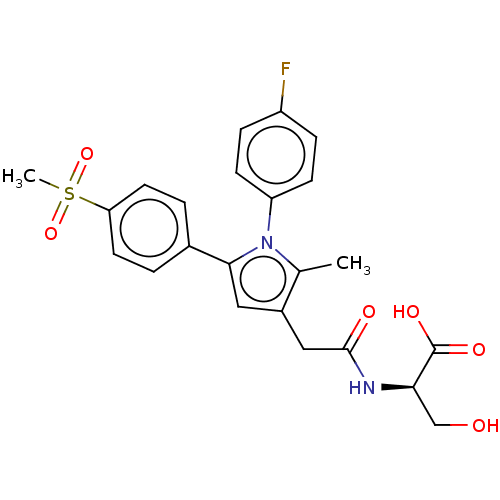 Chemical structure of BindingDB Monomer ID 185733