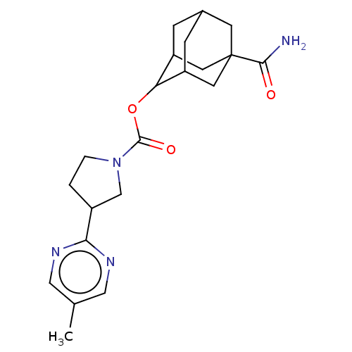 Chemical structure of BindingDB Monomer ID 186122