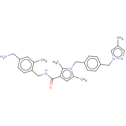 Chemical structure of BindingDB Monomer ID 186956
