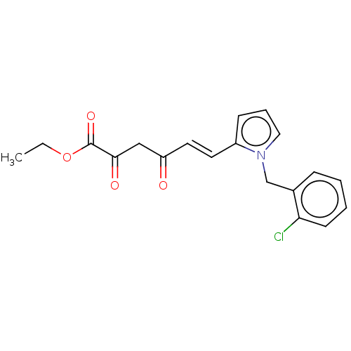 Chemical structure of BindingDB Monomer ID 189342