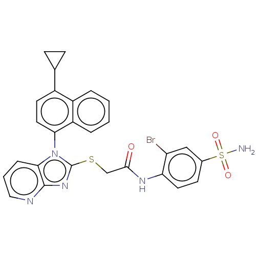 Chemical structure of BindingDB Monomer ID 189356