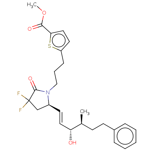Chemical structure of BindingDB Monomer ID 190287