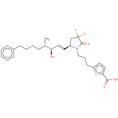 Chemical structure of BindingDB Monomer ID 190292