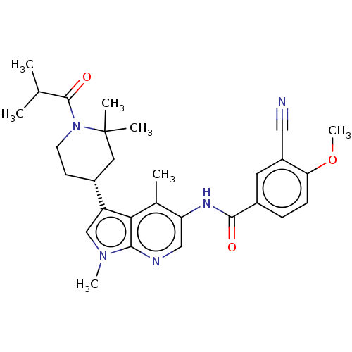 Chemical structure of BindingDB Monomer ID 190312