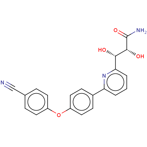 Chemical structure of BindingDB Monomer ID 190554