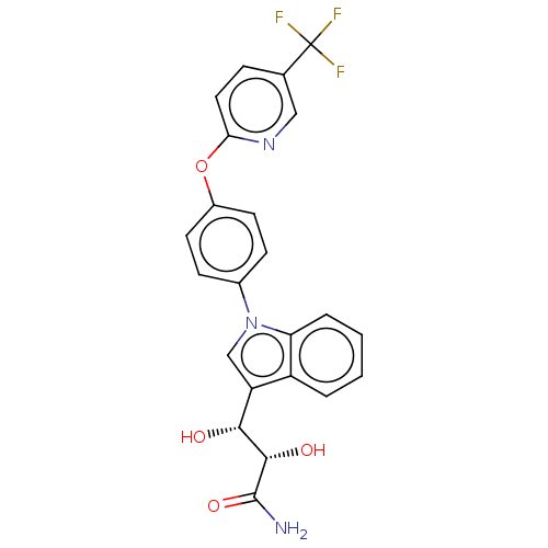 Chemical structure of BindingDB Monomer ID 190558