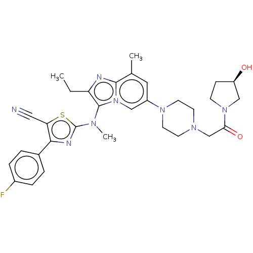 Chemical structure of BindingDB Monomer ID 191376