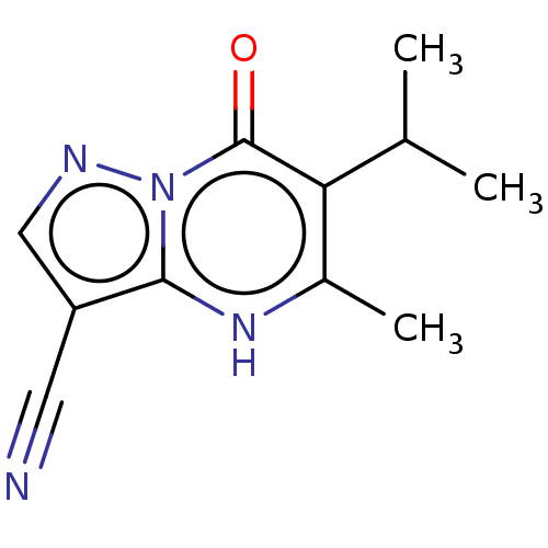 Chemical structure of BindingDB Monomer ID 191596