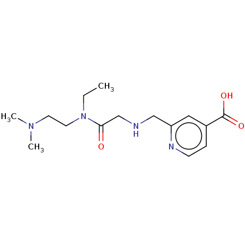 Chemical structure of BindingDB Monomer ID 191598