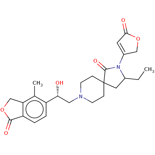 Chemical structure of BindingDB Monomer ID 195033