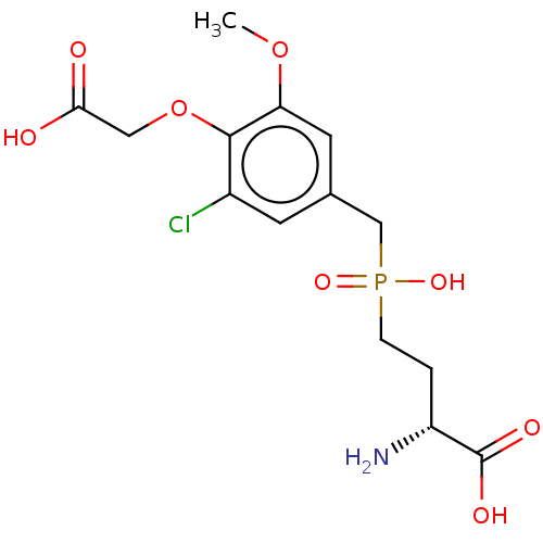 Chemical structure of BindingDB Monomer ID 196939