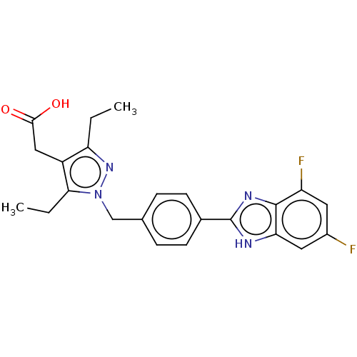 Chemical structure of BindingDB Monomer ID 196986