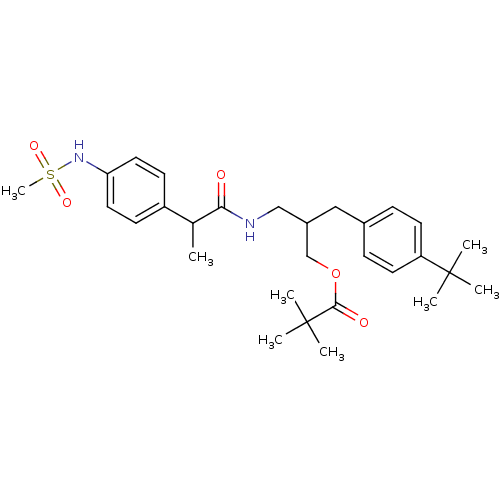 Chemical structure of BindingDB Monomer ID 20289