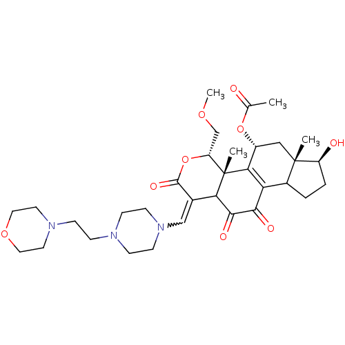 Chemical structure of BindingDB Monomer ID 21062