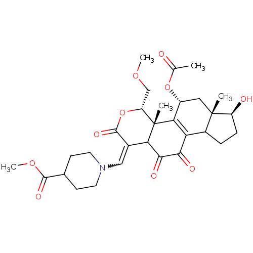 Chemical structure of BindingDB Monomer ID 21065