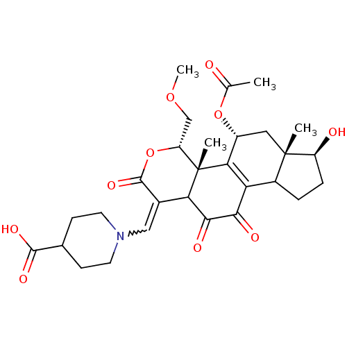 Chemical structure of BindingDB Monomer ID 21066