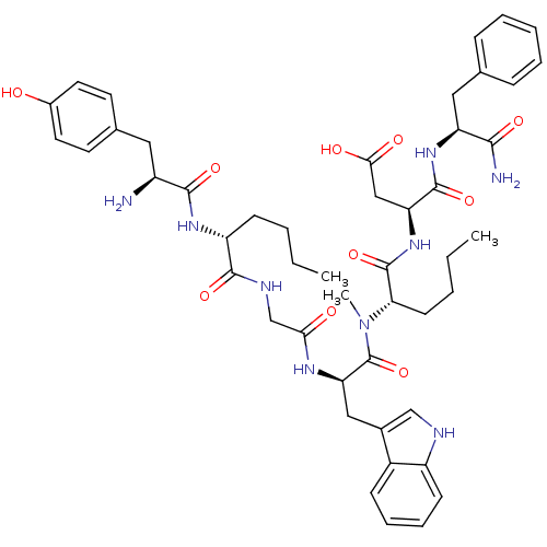 Chemical structure of BindingDB Monomer ID 21142