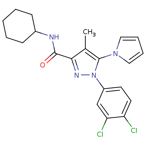 Chemical structure of BindingDB Monomer ID 21263
