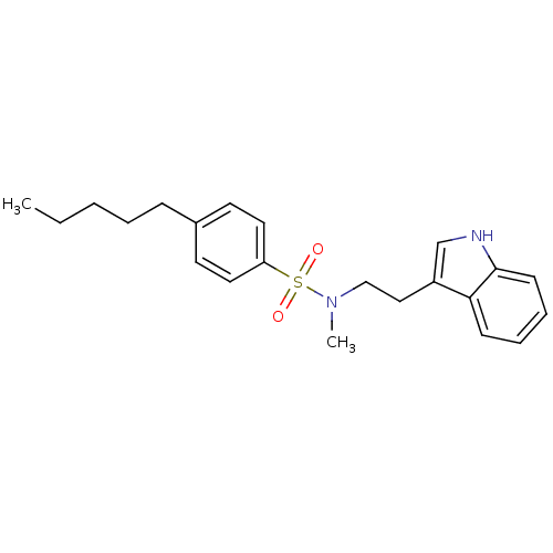 Chemical structure of BindingDB Monomer ID 22282