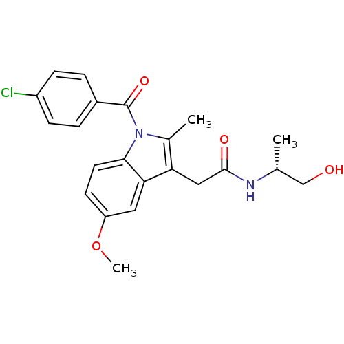 Chemical structure of BindingDB Monomer ID 22569