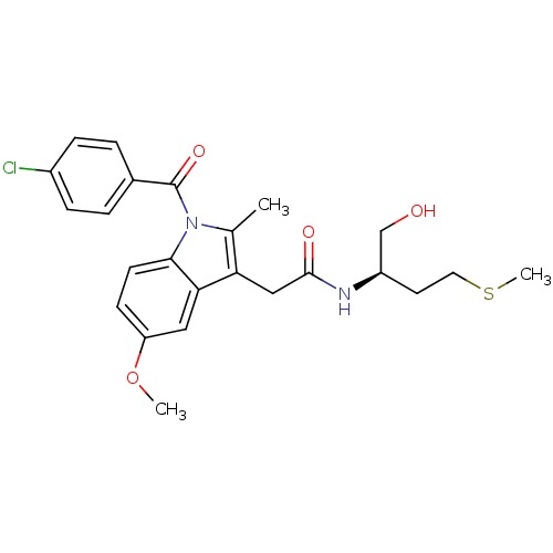 Chemical structure of BindingDB Monomer ID 22574