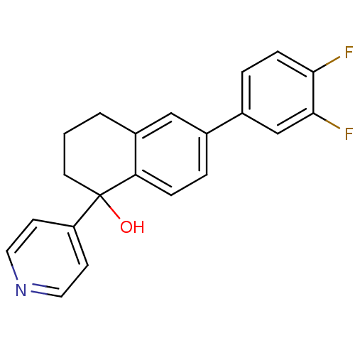 Chemical structure of BindingDB Monomer ID 25443