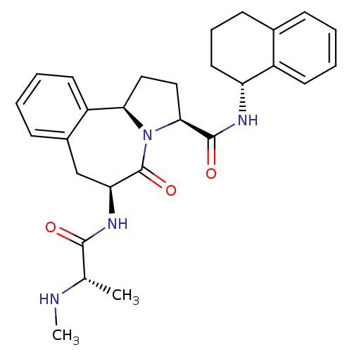 Chemical structure of BindingDB Monomer ID 26207